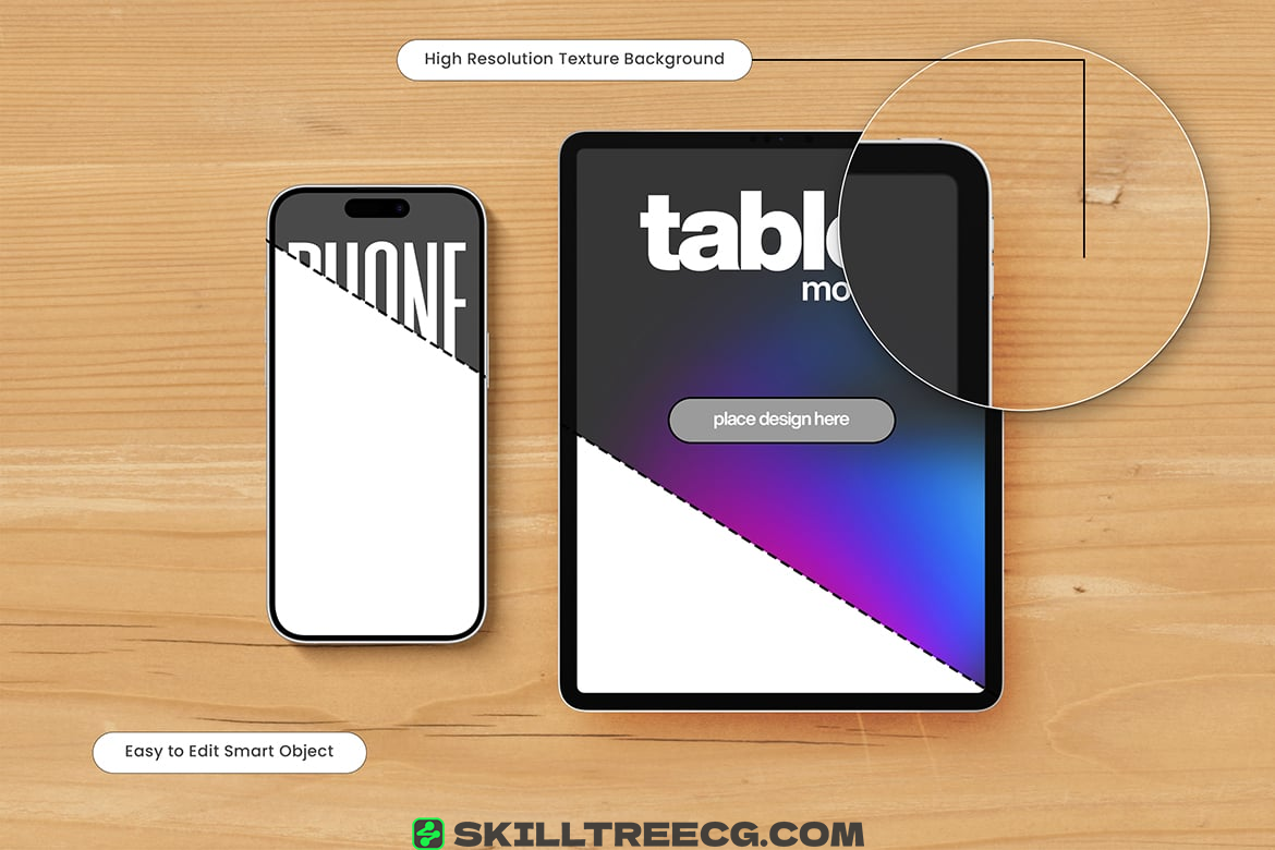 图片[3]-Smartphone & Tablet Mockup（596442）-技能树